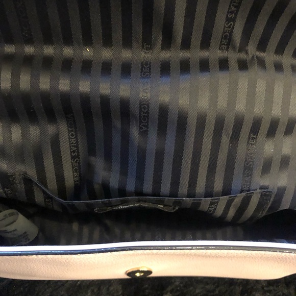 Victorias Secret Genuine Leather Pebbled  Crossbody Shoulder Bag - Picture 8 of 16